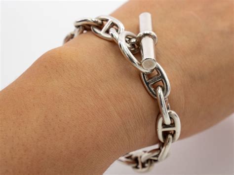 bracelet hermes argent chaine|chaine d'ancre bracelet hermes.